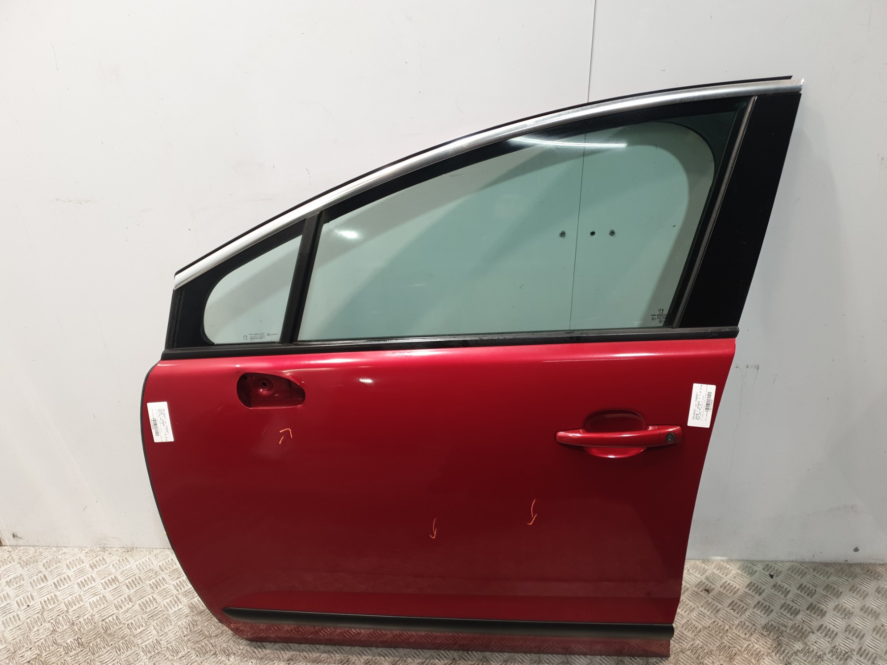 Porte avant gauche peugeot 3008 1 phase 1