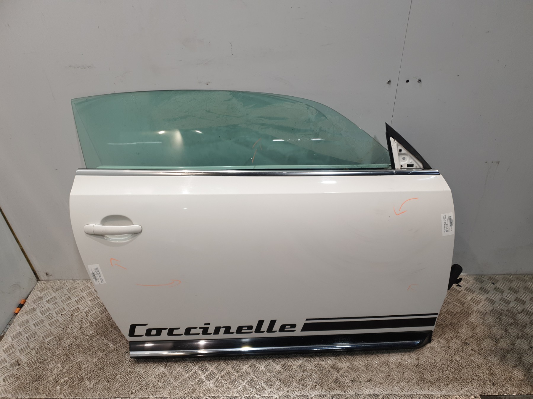 Porte avant droit volkswagen beetle 2 cabrio phase 1