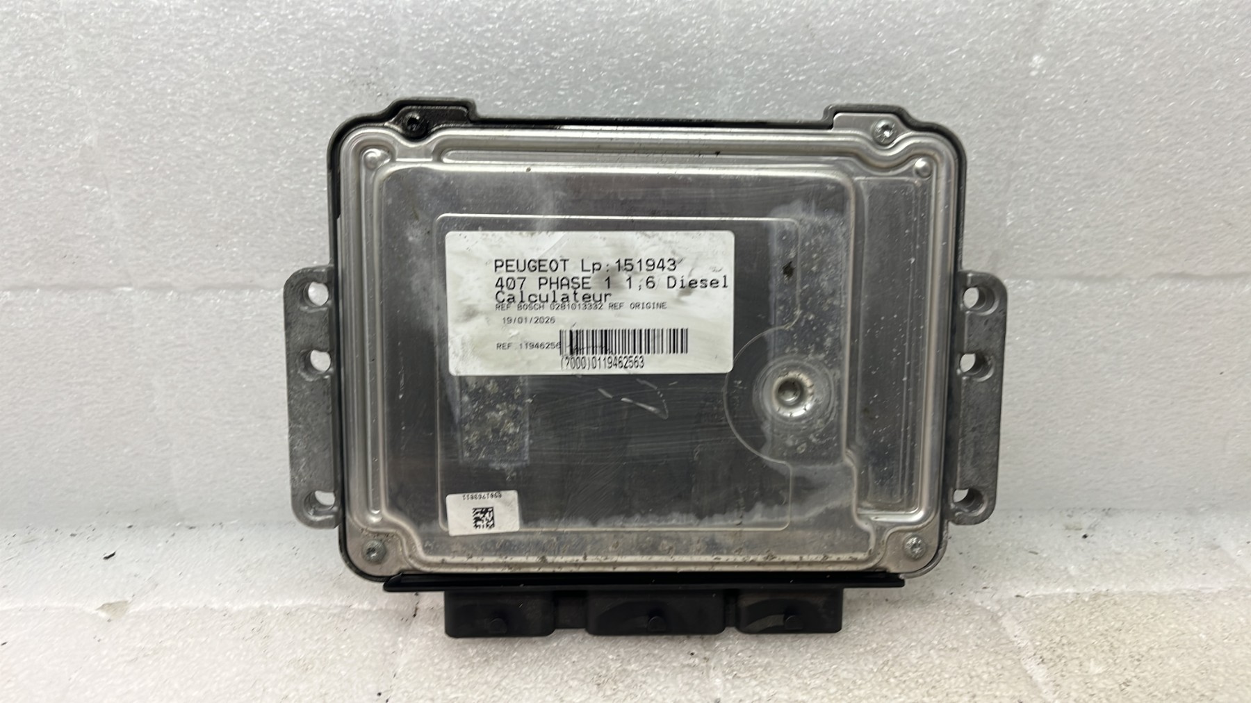 Calculateur peugeot 407 phase 1