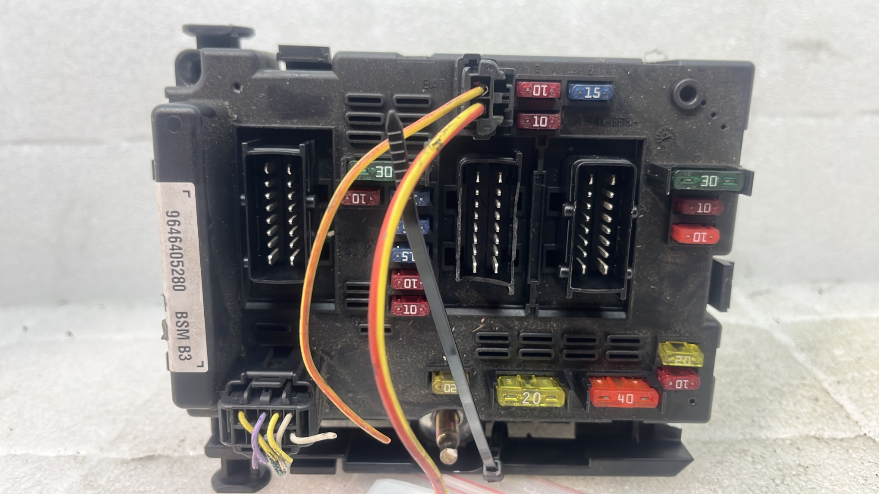 Boitier servitude moteur (BSM) citroen c8