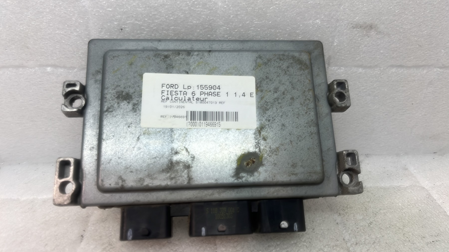 Calculateur ford fiesta 6 phase 1