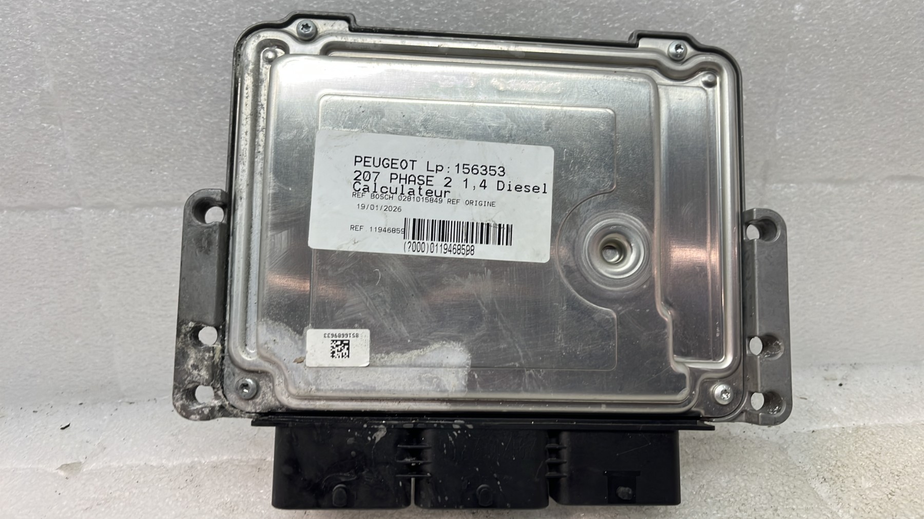 Calculateur peugeot 207 phase 2