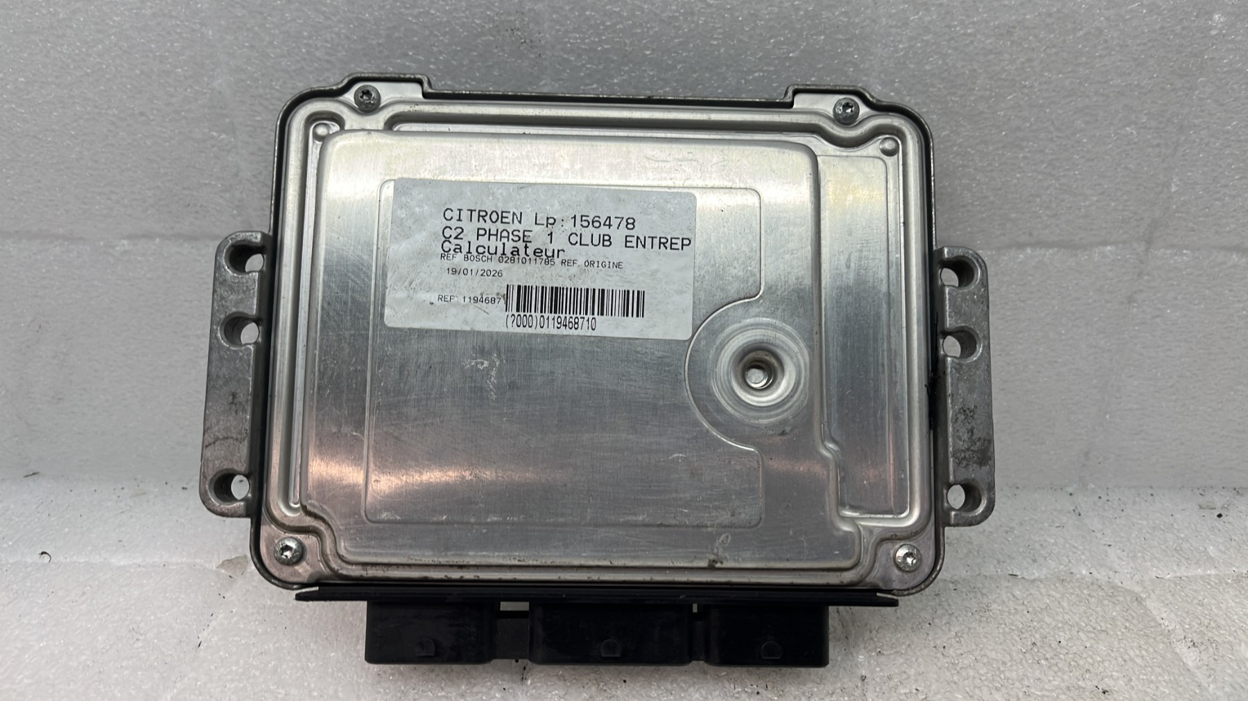 Calculateur citroen c2 phase 1