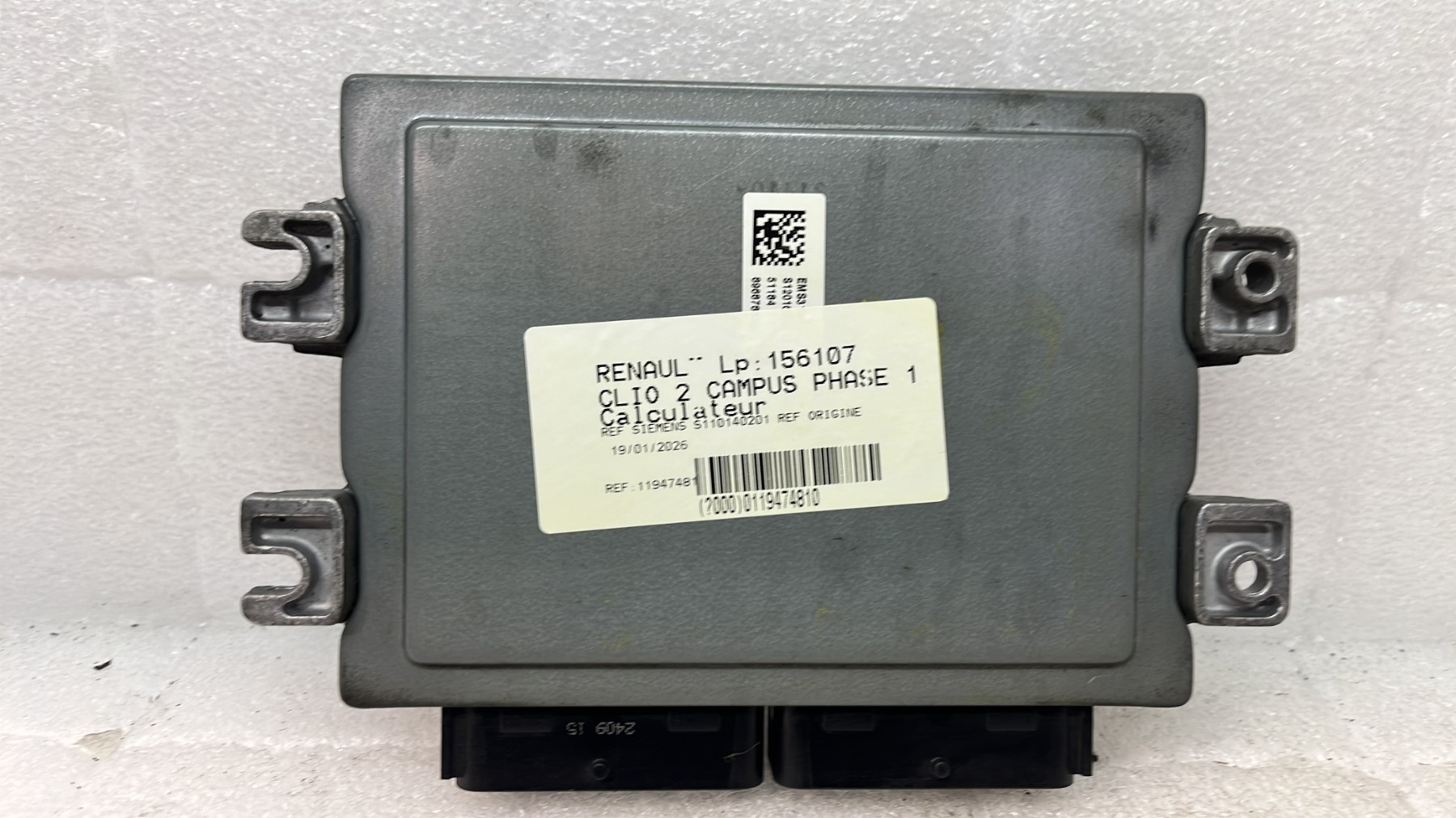 Calculateur renault clio 2 campus phase 1