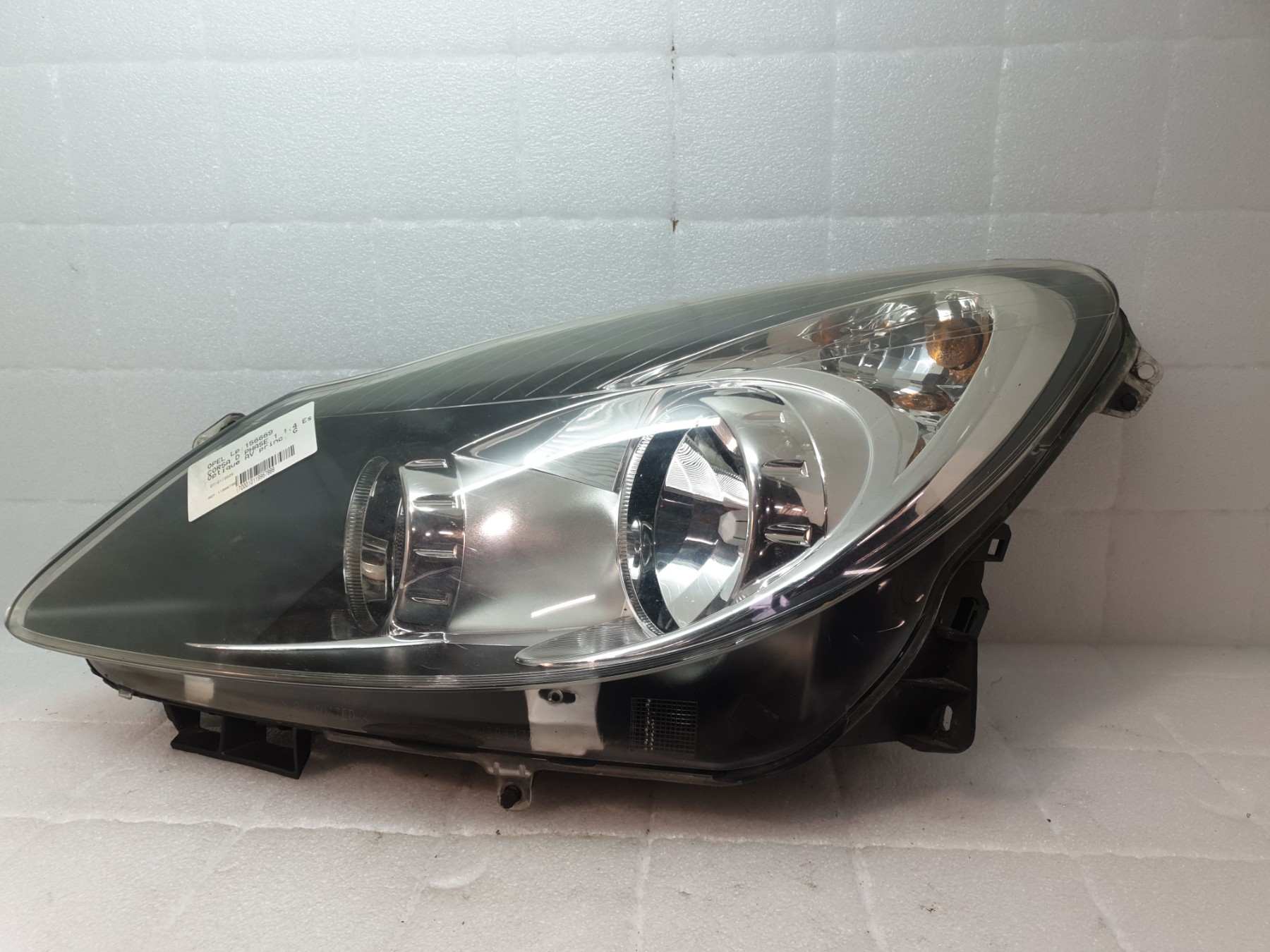 Optique avant principal gauche (feux)(phare) opel corsa d phase 1