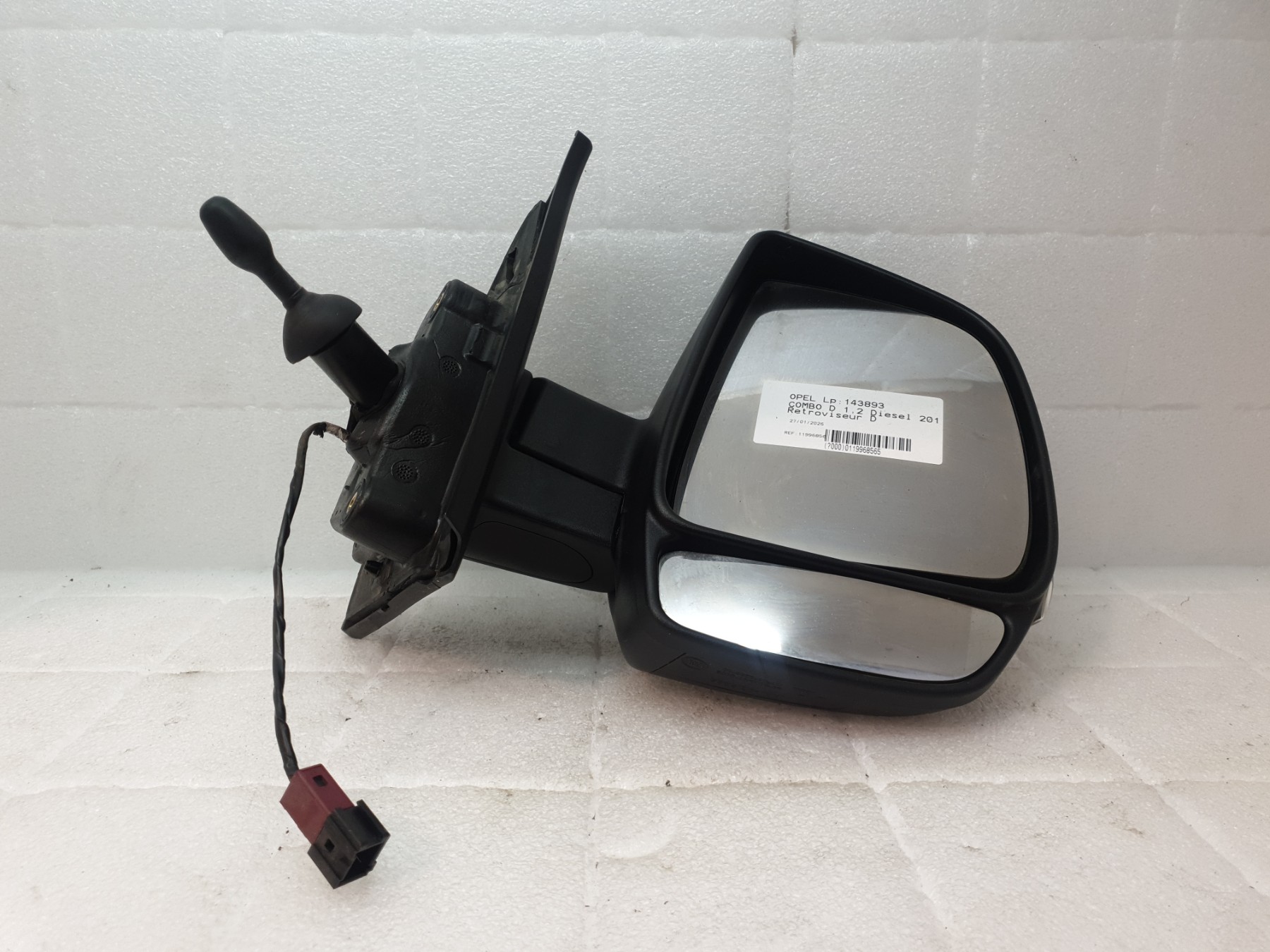 Retroviseur droit opel combo d