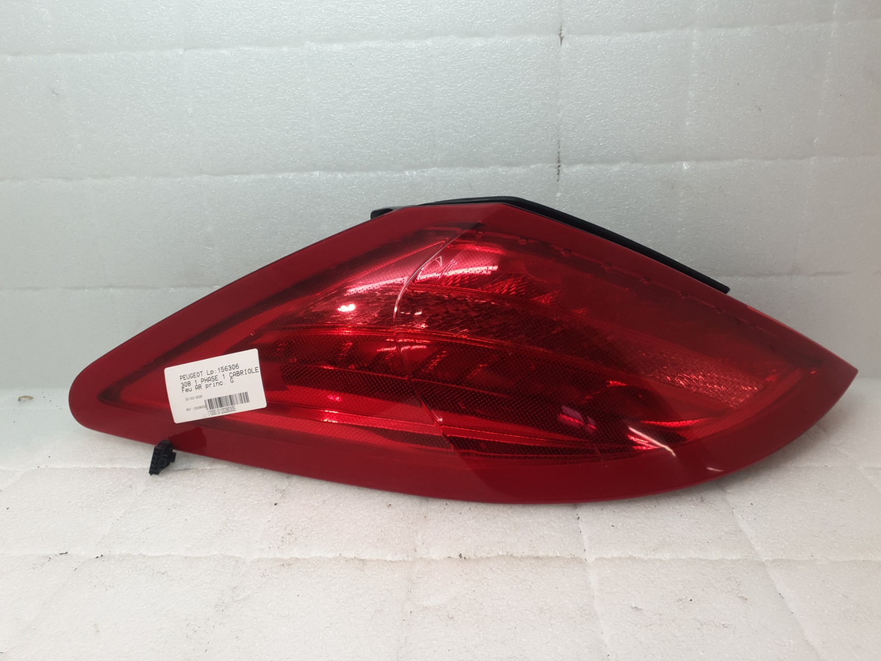 Feu arriere principal gauche (feux) peugeot 308 1 phase 1 cabriolet