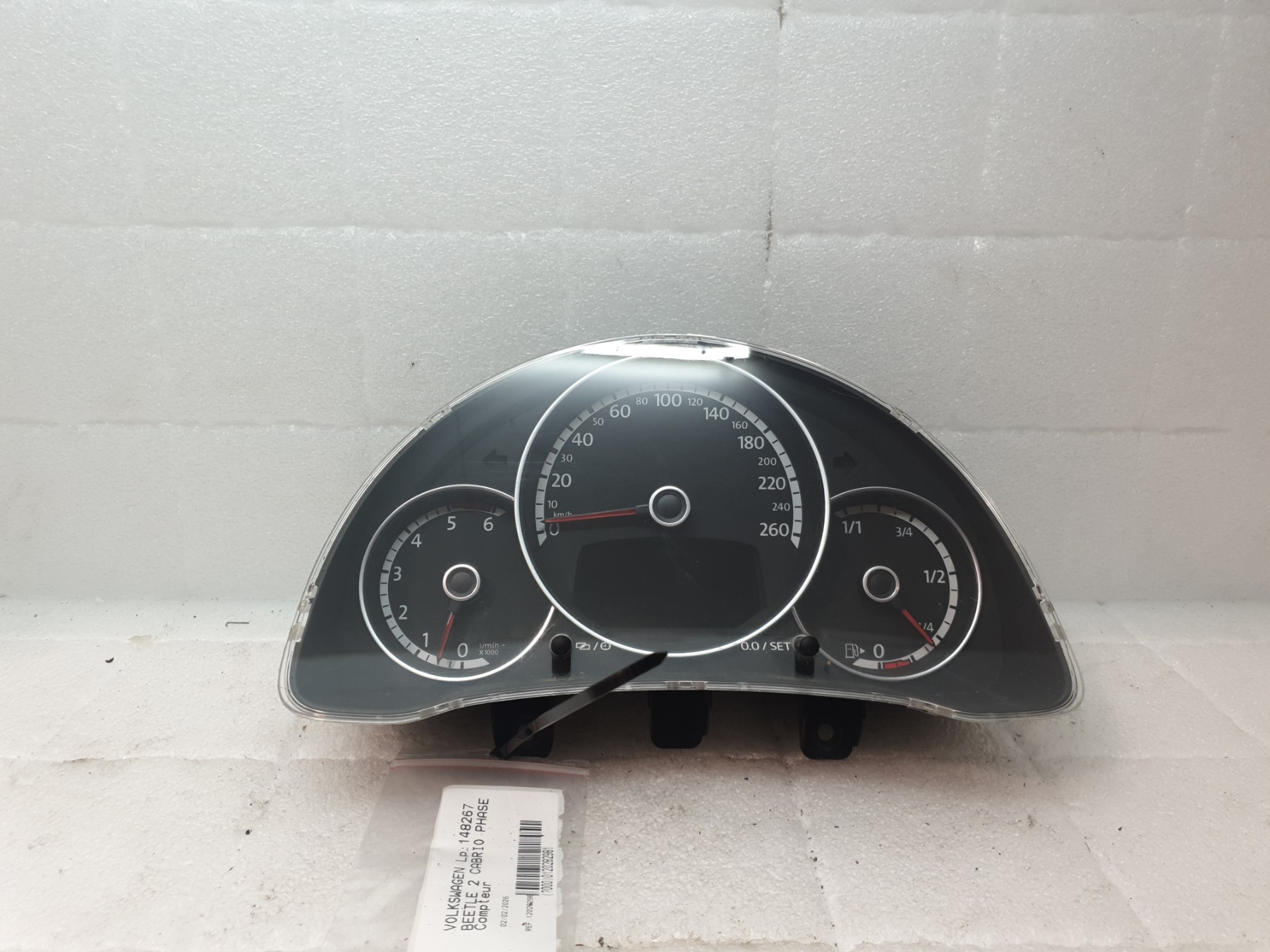 Compteur volkswagen beetle 2 cabrio phase 1