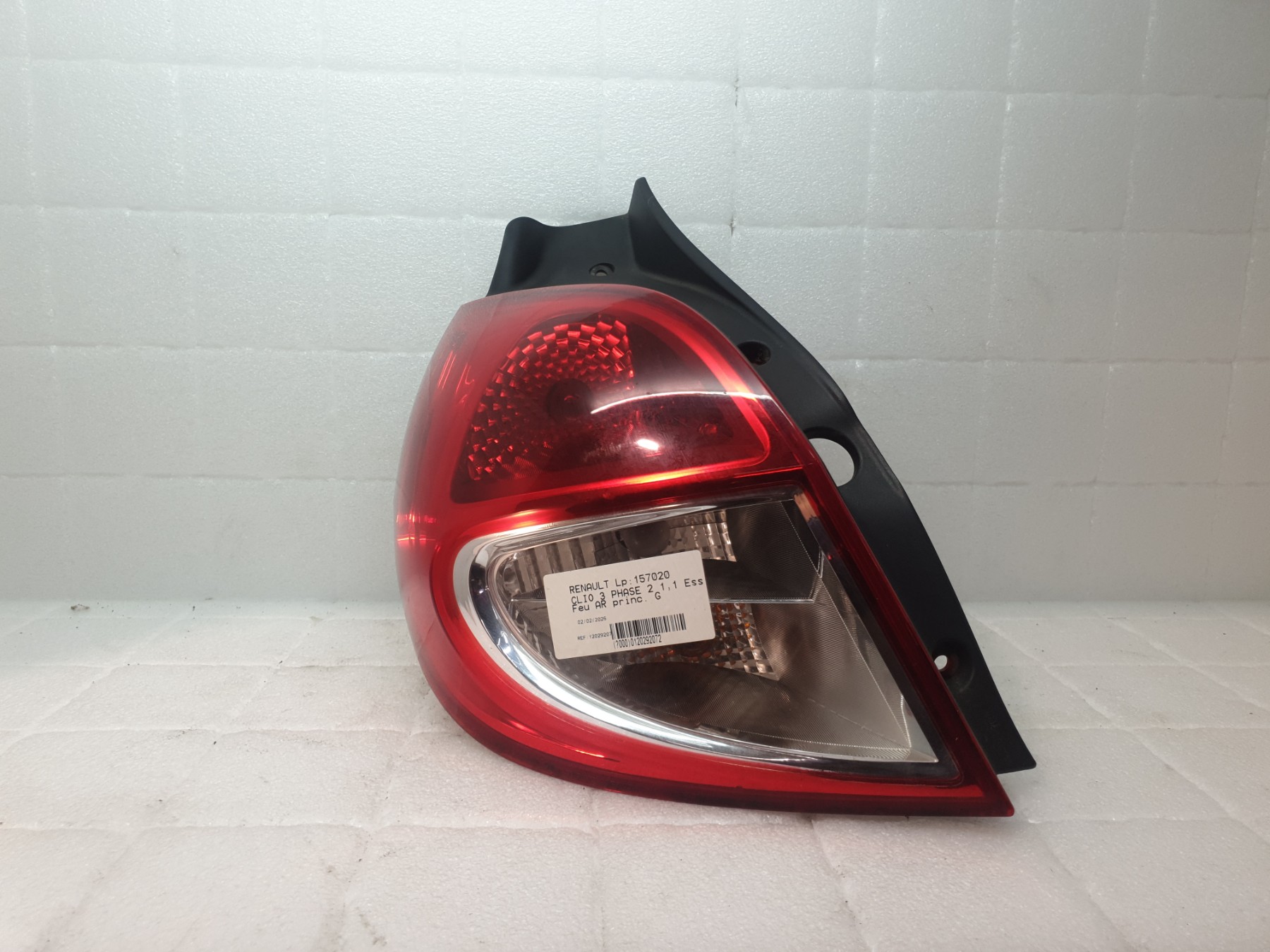 Feu arriere principal gauche (feux) renault clio 3 phase 2