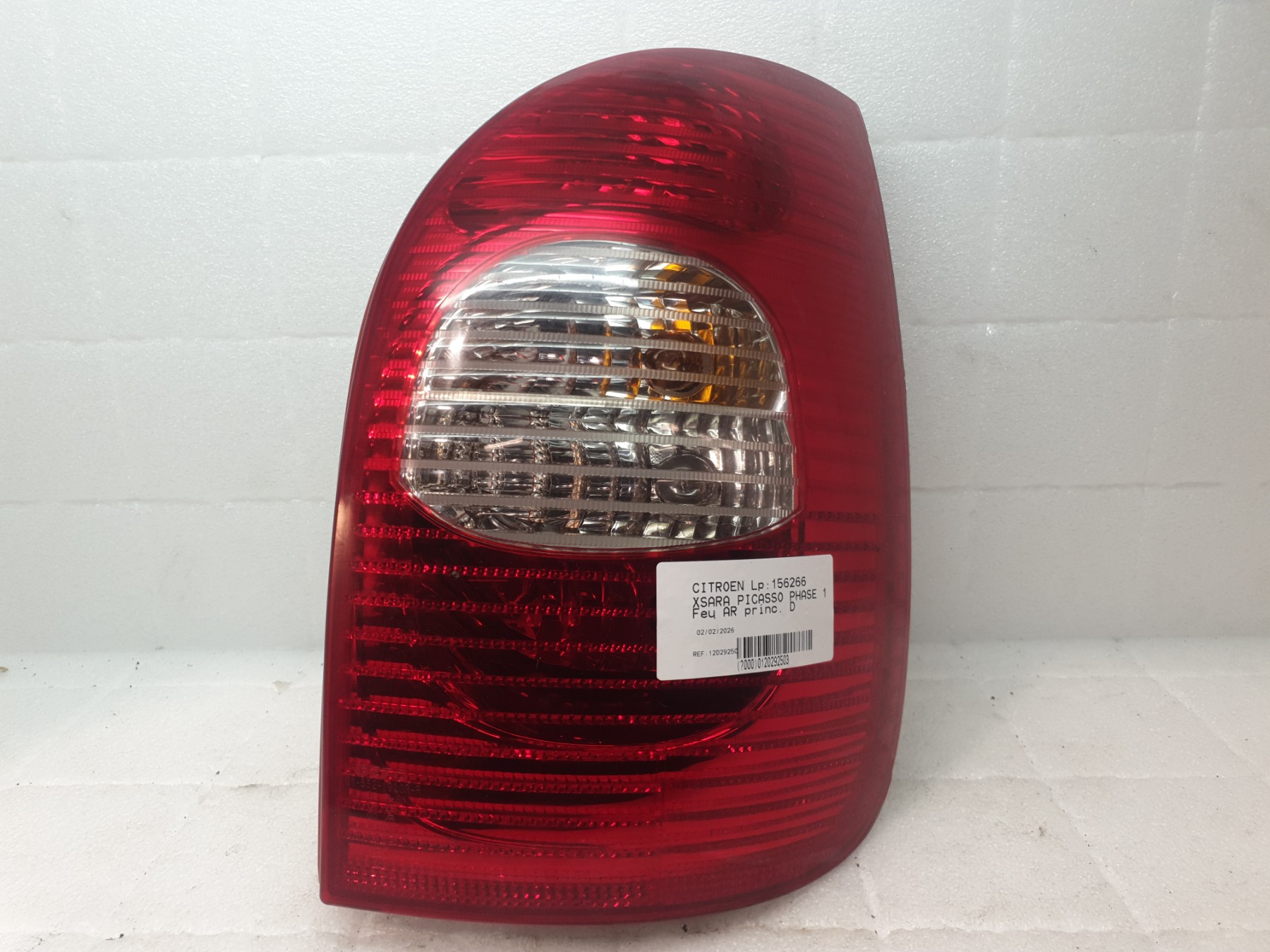 Feu arriere principal droit (feux) citroen xsara picasso phase 1