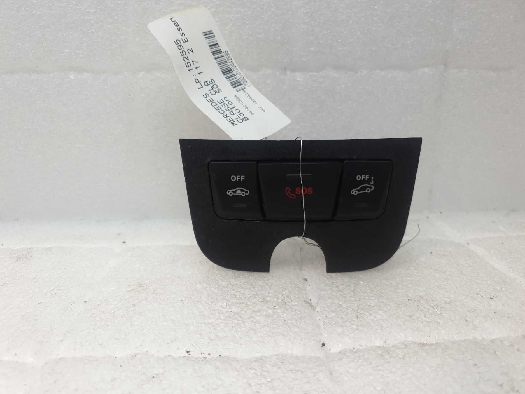 Bouton SOS mercedes classe cla 117