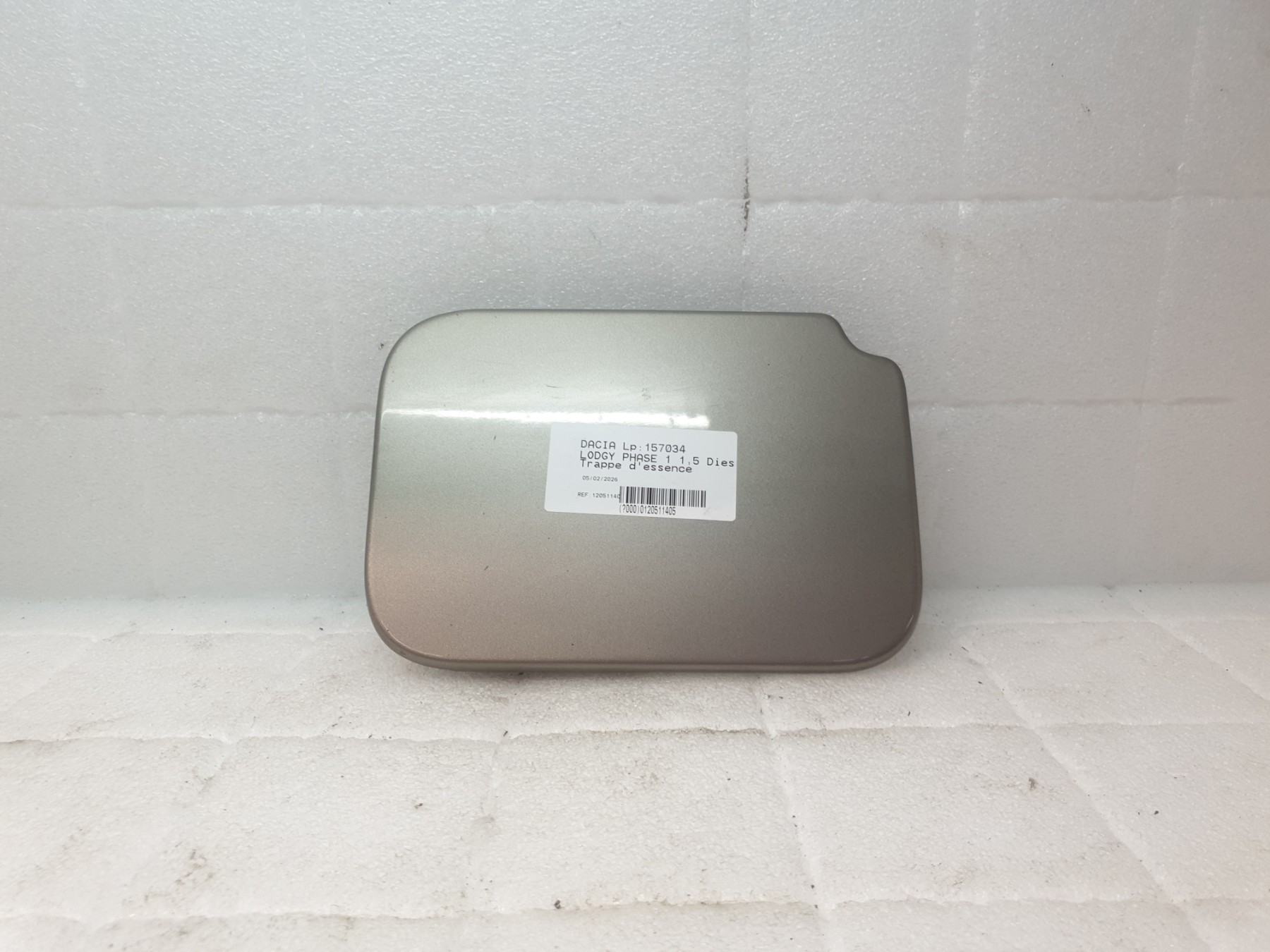 Trappe d'essence dacia lodgy phase 1