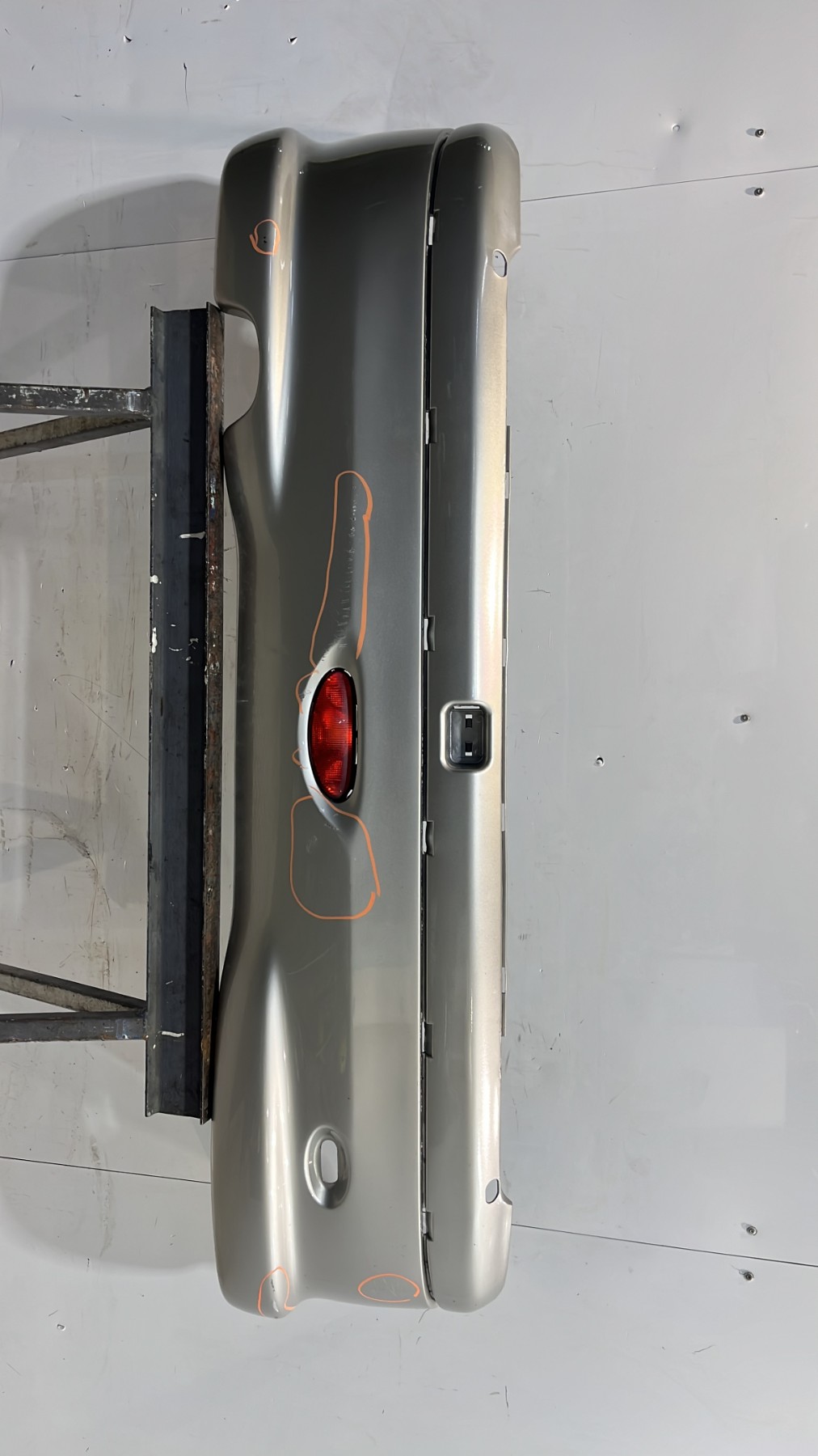 Pare choc arriere peugeot 206 phase 2