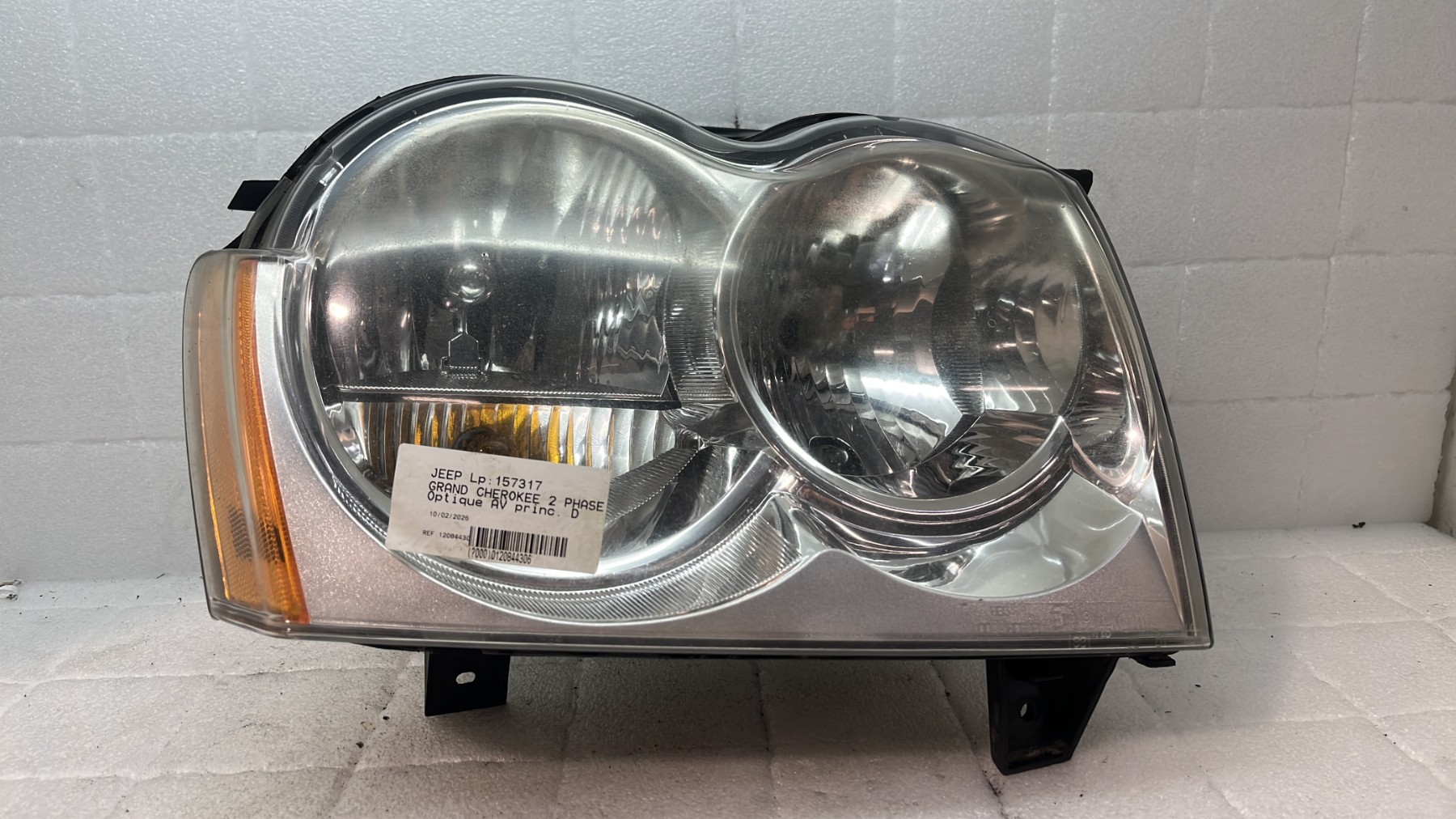 Optique avant principal droit (feux)(phare) jeep grand cherokee 2 phase 1