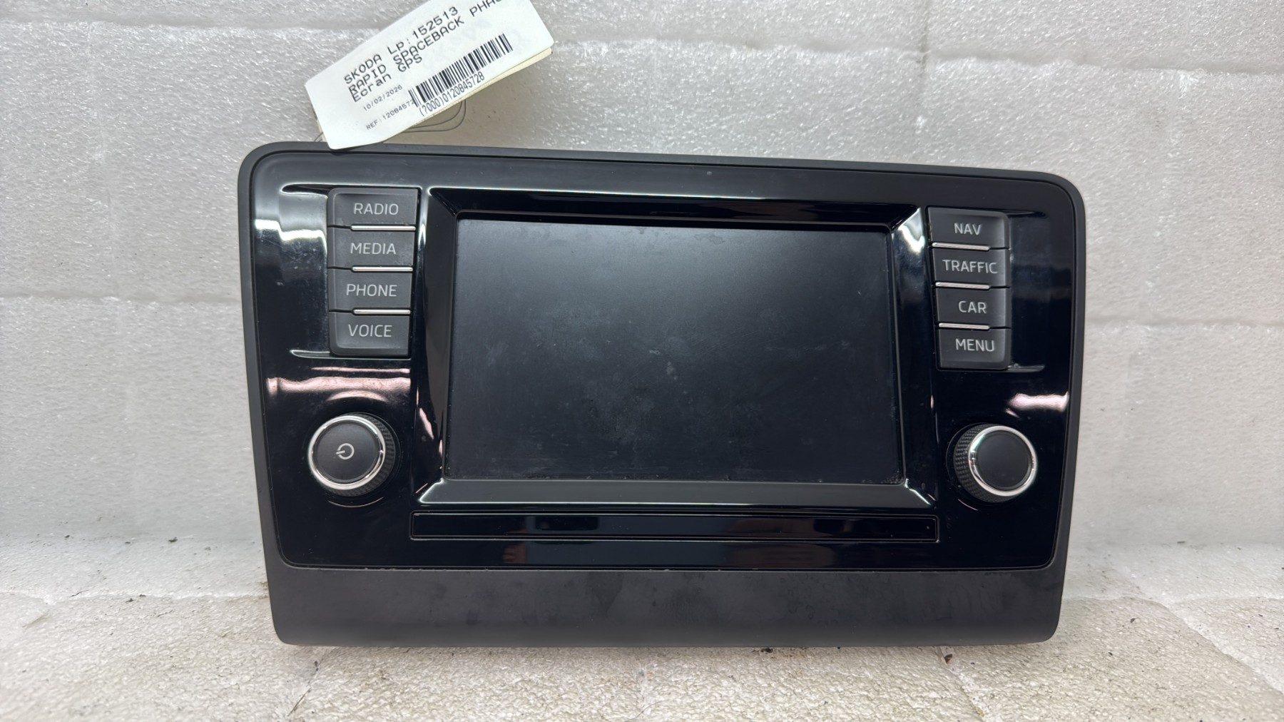 Ecran GPS skoda rapid spaceback phase 2