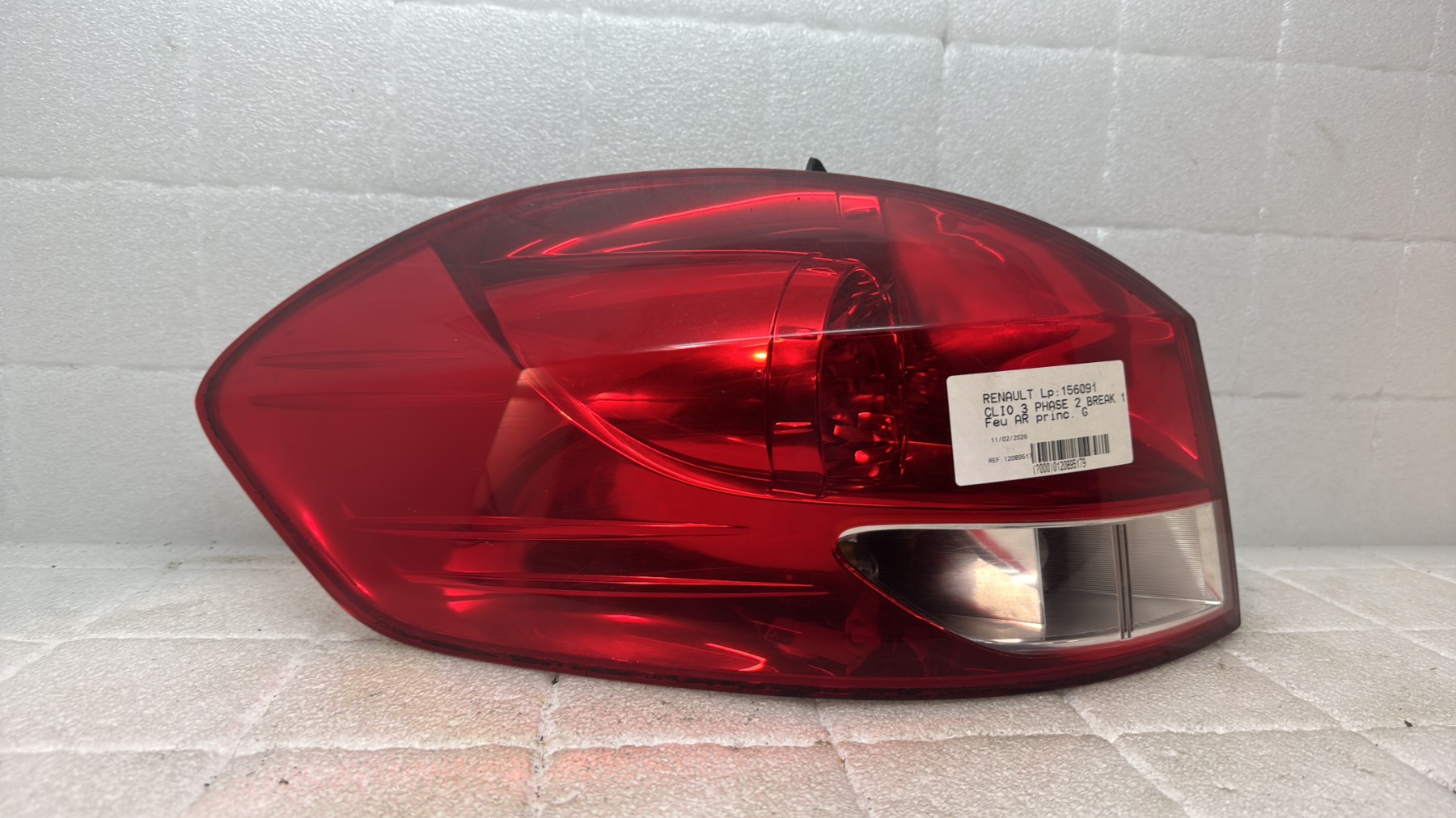 Feu arriere principal gauche (feux) renault clio 3 phase 2 break