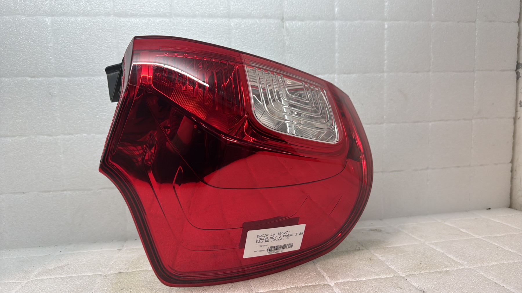 Feu arriere principal gauche (feux) dacia logan mcv 2 phase 2 break