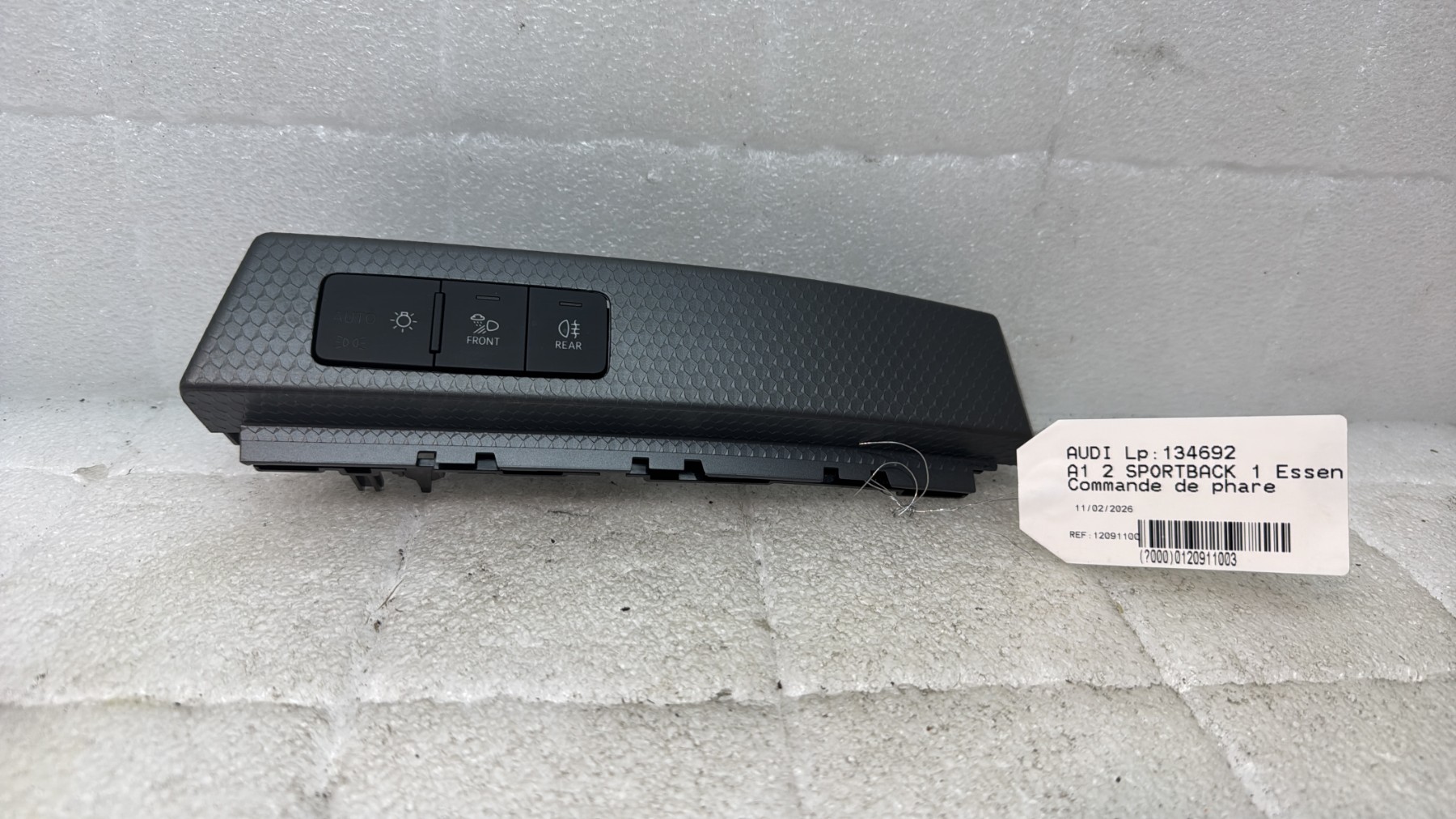 Commande de phare audi a1 2 sportback