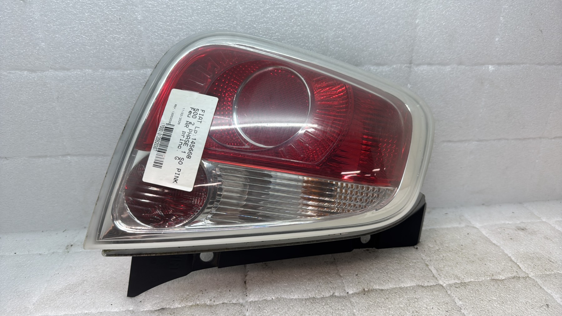 Feu arriere principal gauche (feux) fiat 500 2 phase 1