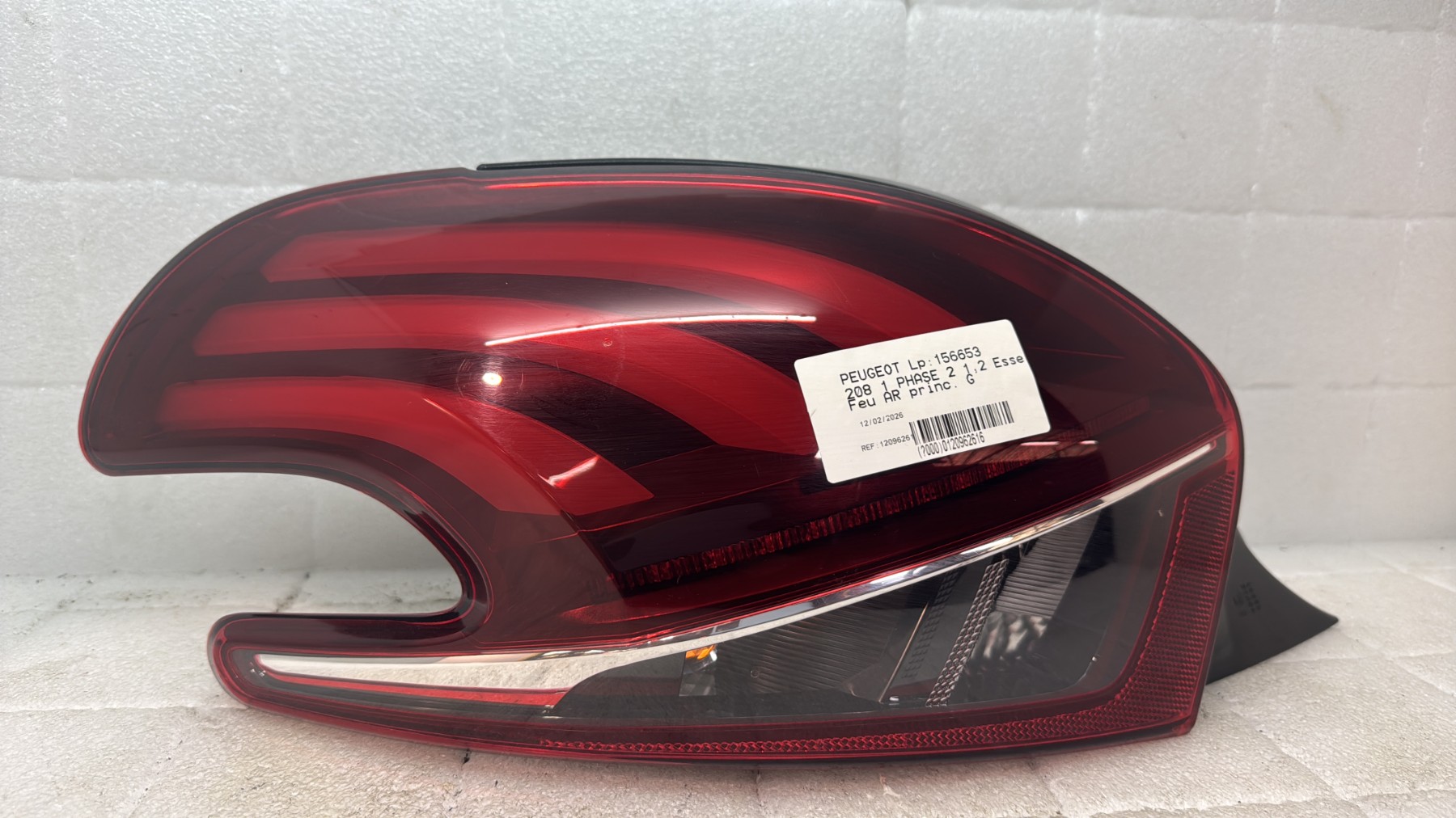 Feu arriere principal gauche (feux) peugeot 208 1 phase 2