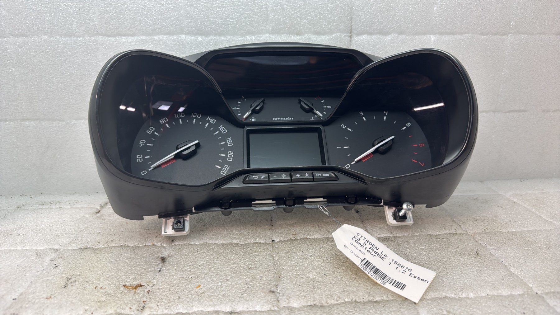 Compteur citroen c3 3 phase 1