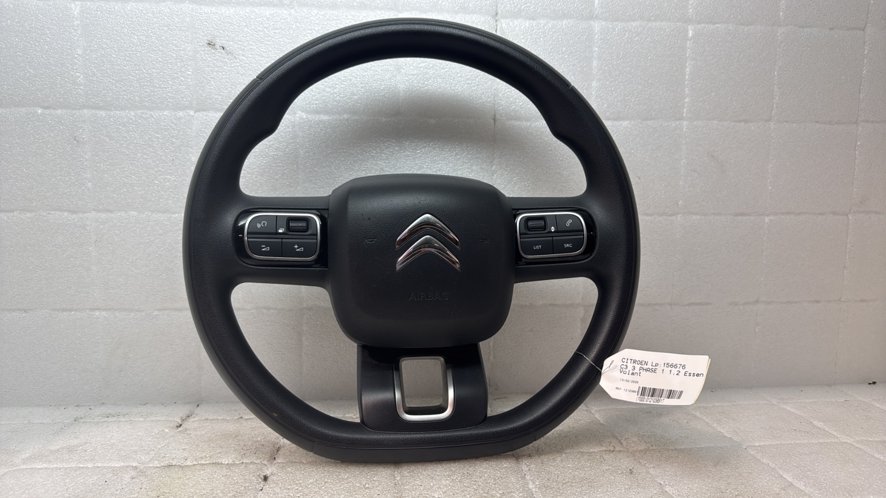 Volant citroen c3 3 phase 1