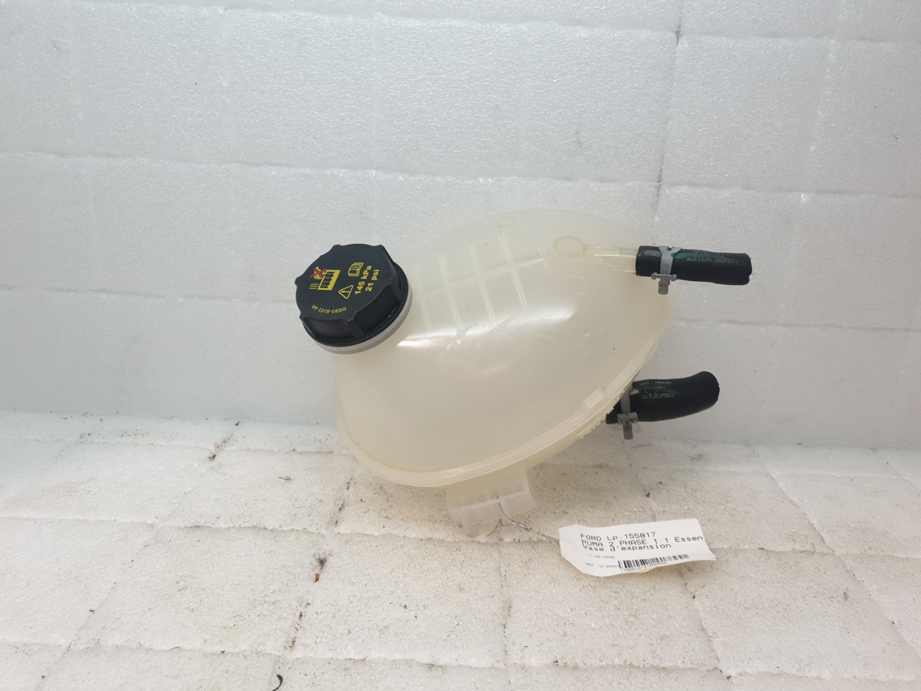 Vase d'expansion ford puma 2 phase 1