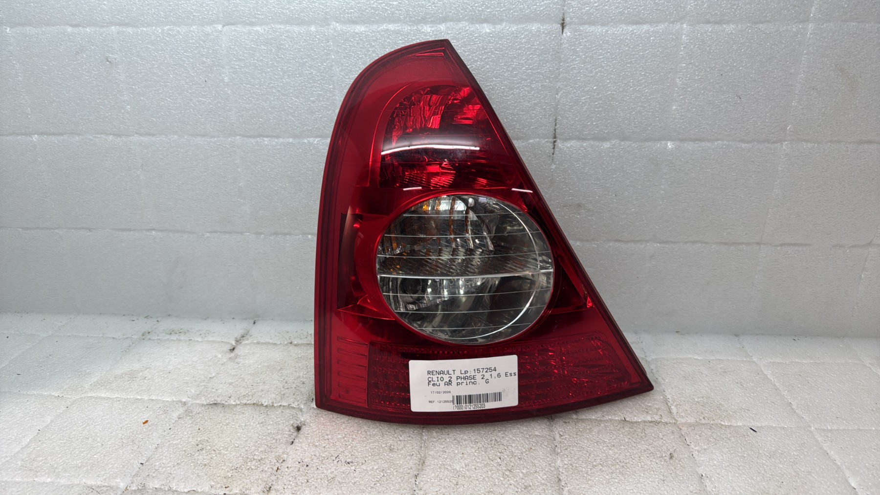 Feu arriere principal gauche (feux) renault clio 2 phase 2