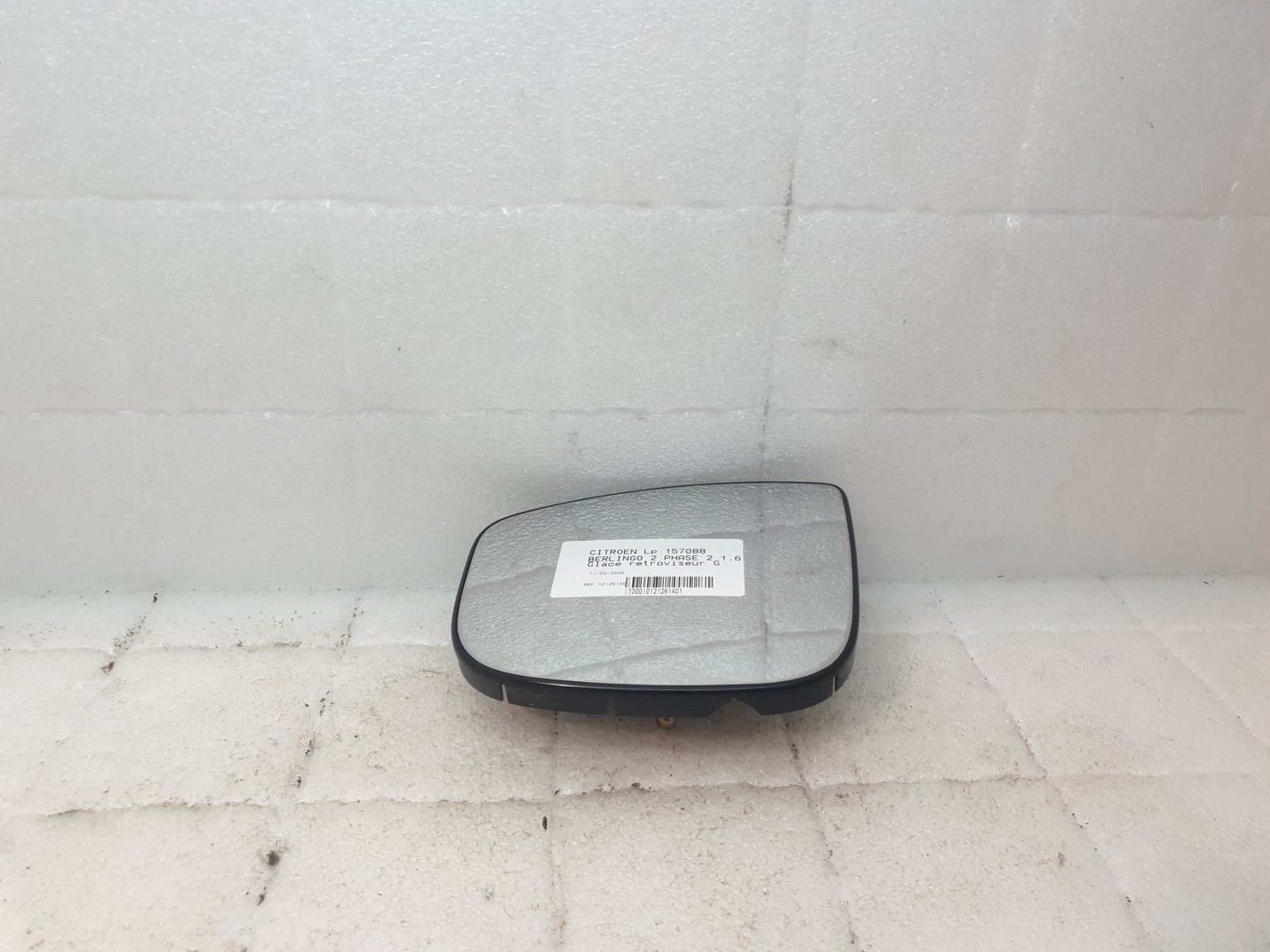 Glace retroviseur gauche citroen berlingo 2 phase 2