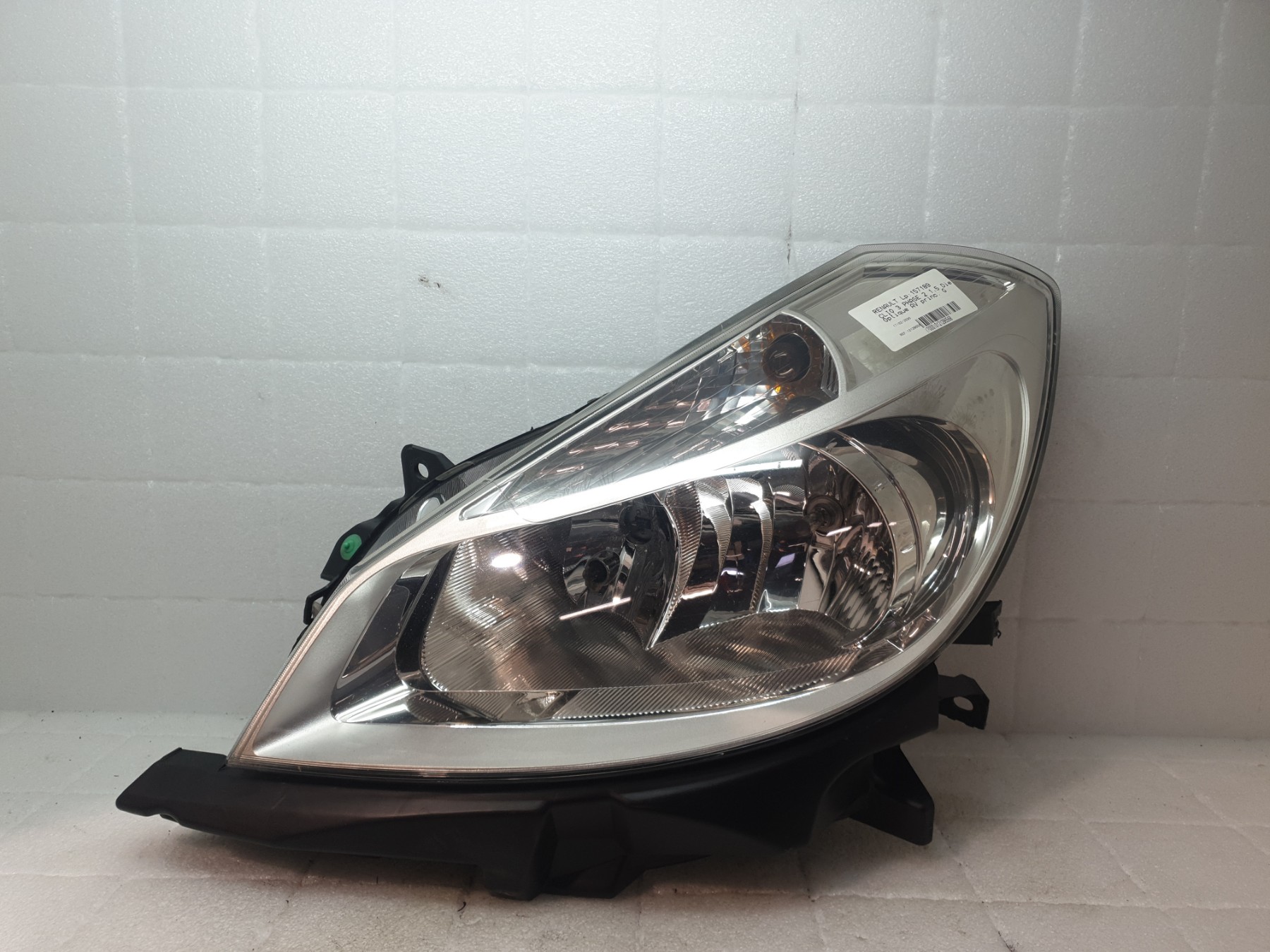 Optique avant principal gauche (feux)(phare) renault clio 3 phase 2