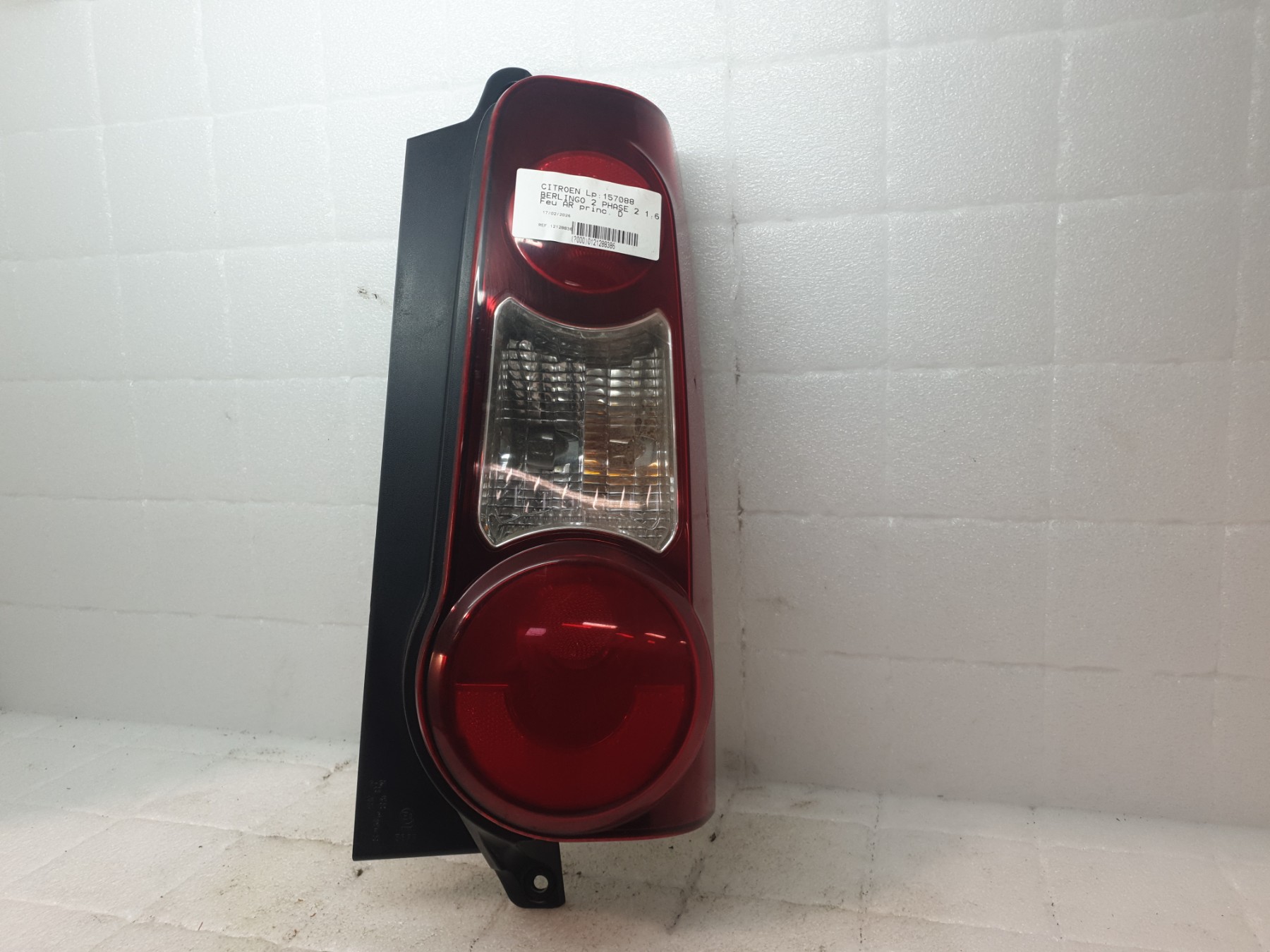 Feu arriere principal droit (feux) citroen berlingo 2 phase 2