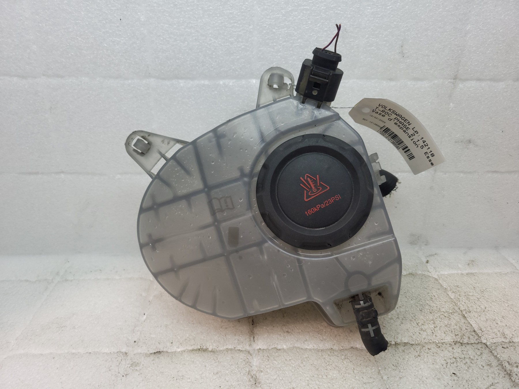 Vase d'expansion volkswagen t-roc phase 2