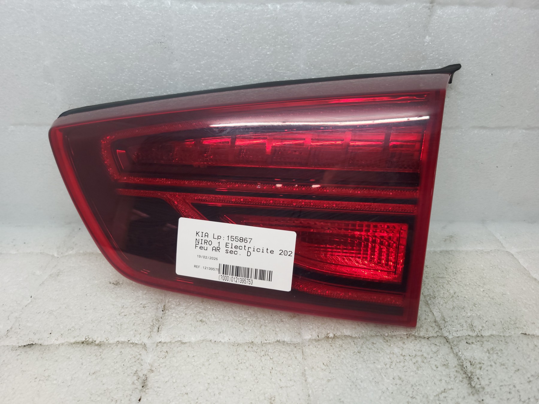 Feu arriere secondaire droit (feux) kia niro 1