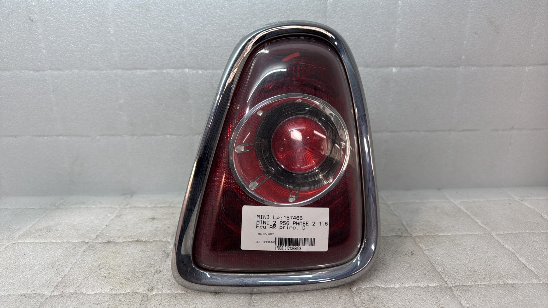 Feu arriere principal droit (feux) mini mini 2 r56 phase 2