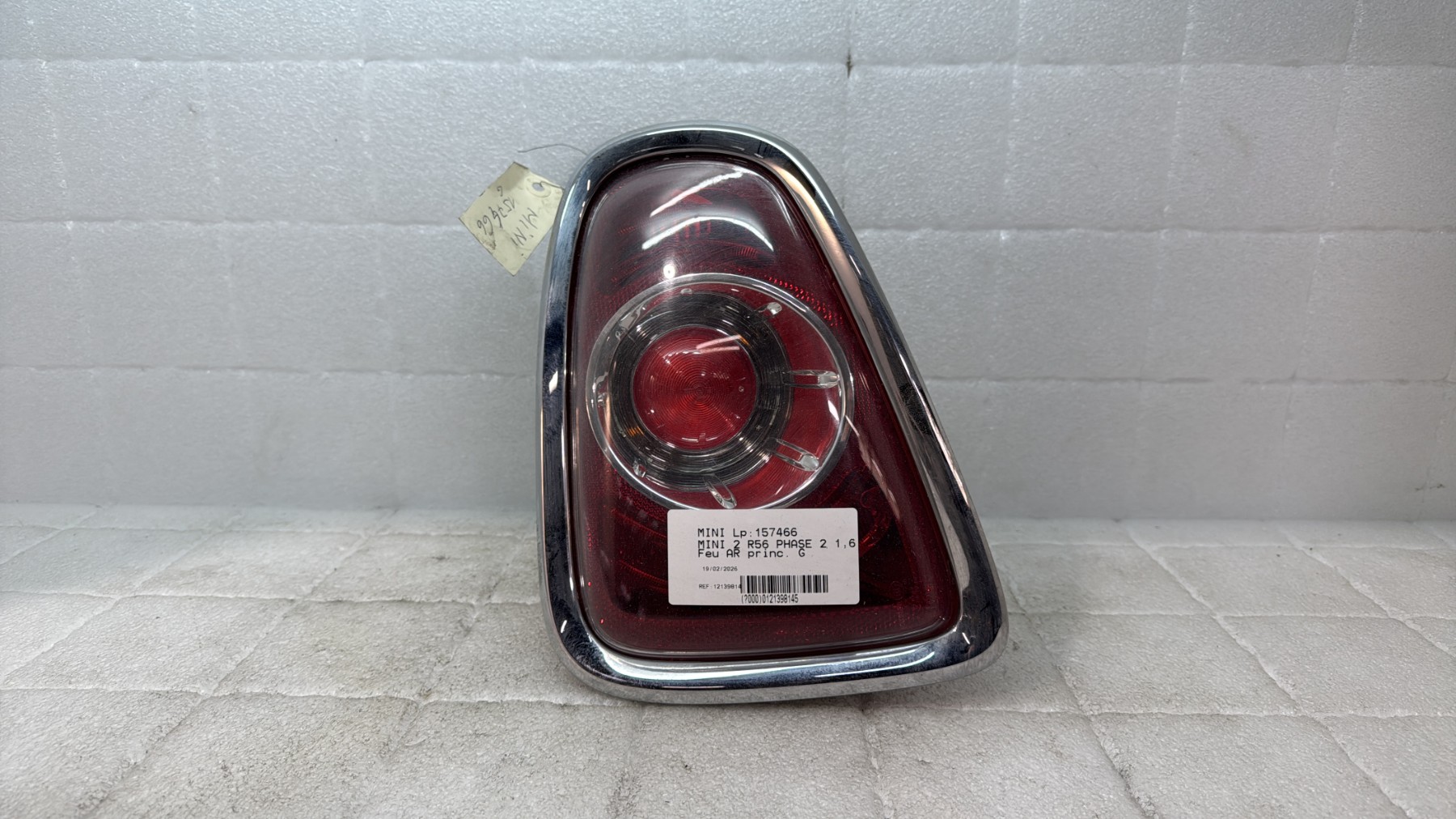 Feu arriere principal gauche (feux) mini mini 2 r56 phase 2