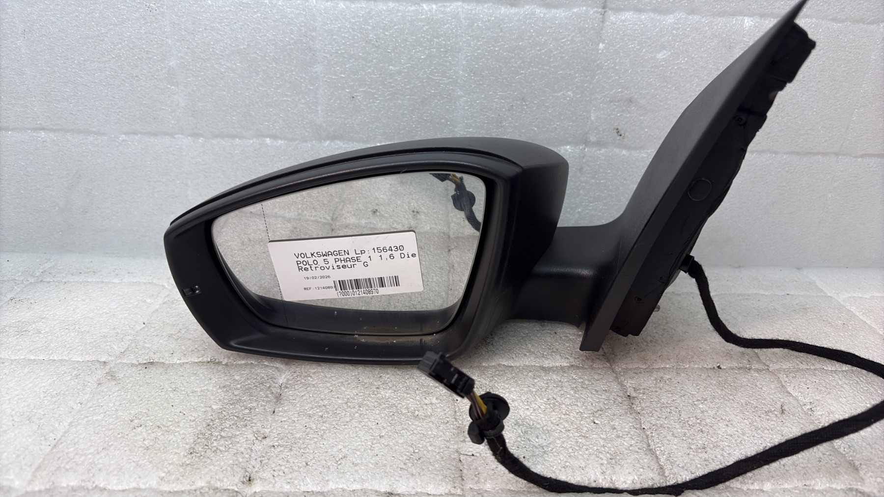 Retroviseur gauche volkswagen polo 5 phase 1