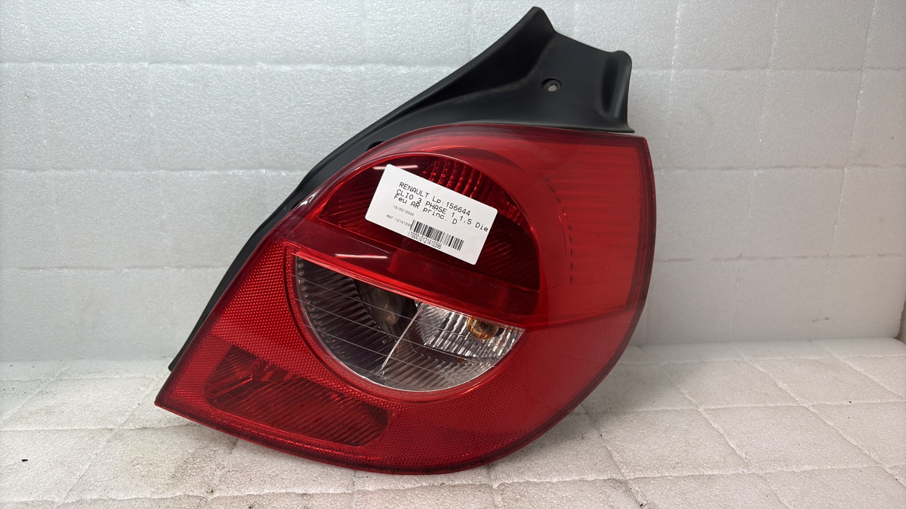 Feu arriere principal droit (feux) renault clio 3 phase 1