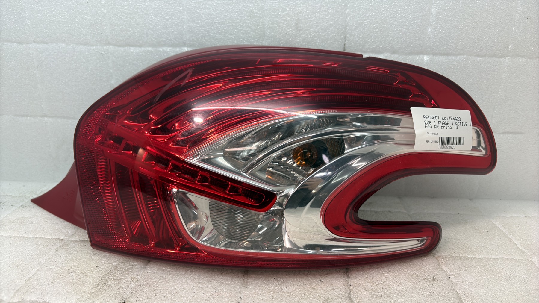 Feu arriere principal droit (feux) peugeot 208 1 phase 1