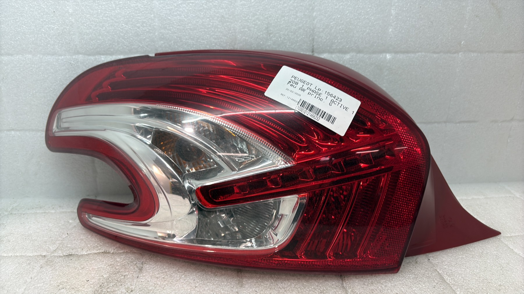 Feu arriere principal gauche (feux) peugeot 208 1 phase 1