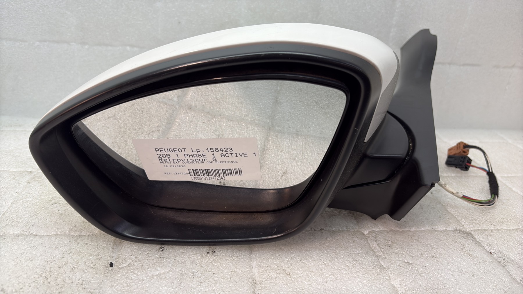 Retroviseur gauche peugeot 208 1 phase 1