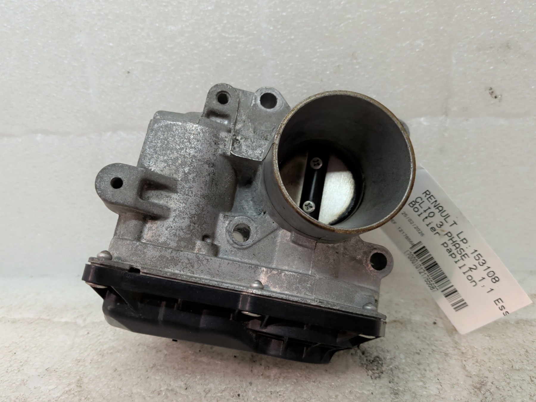Boitier papillon renault clio 3 phase 2