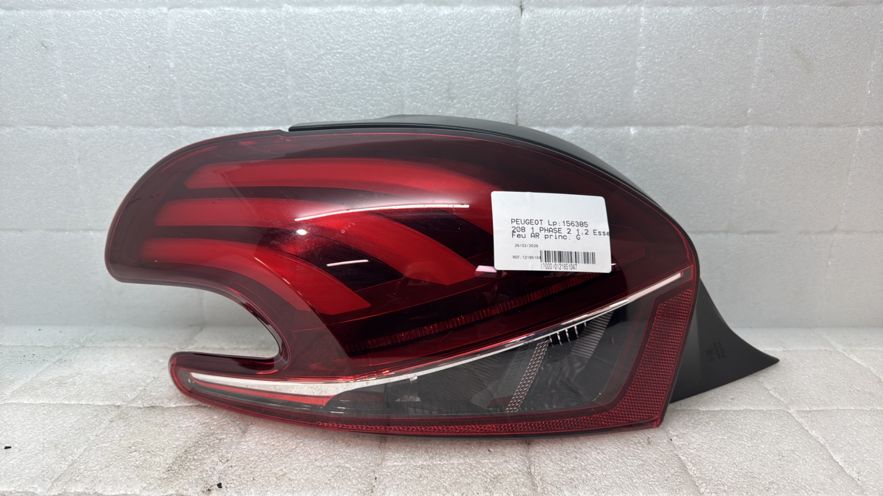 Feu arriere principal gauche (feux) peugeot 208 1 phase 2