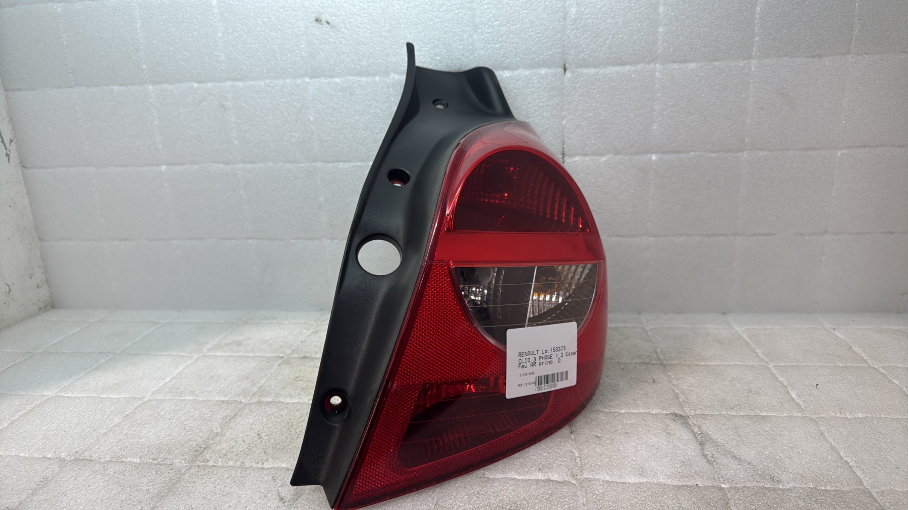 Feu arriere principal droit (feux) renault clio 3 phase 1