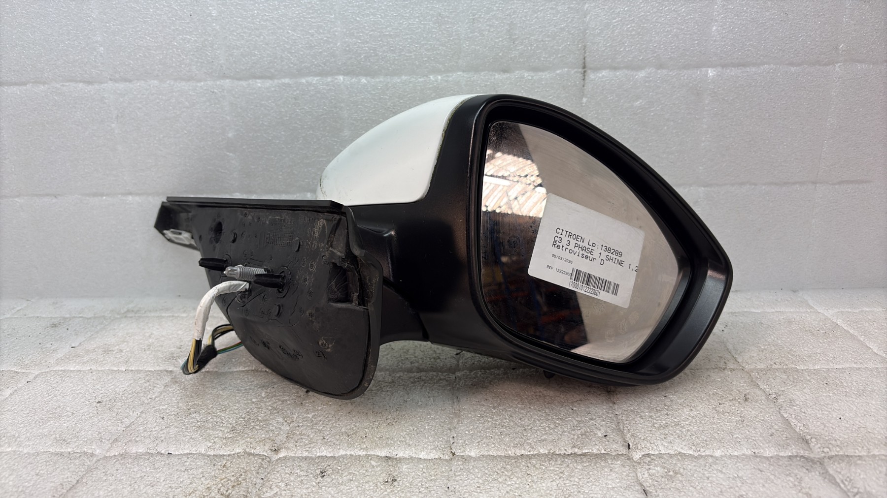 Retroviseur droit citroen c3 3 phase 1