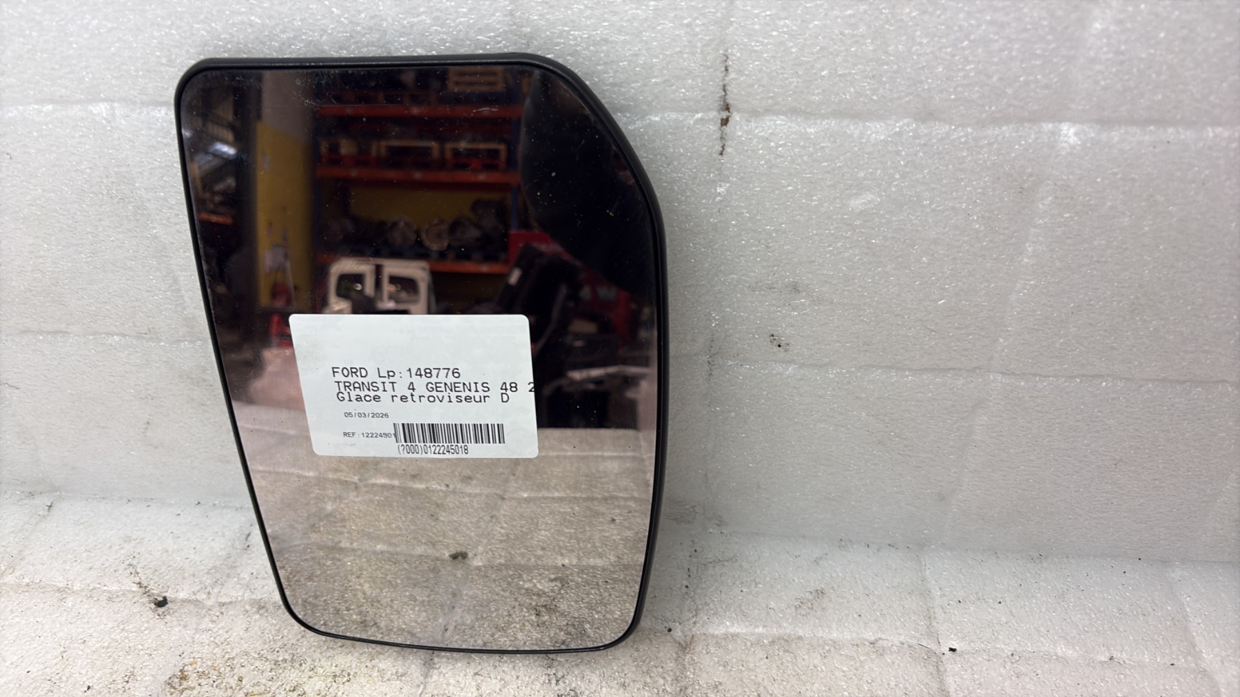 Glace retroviseur droit ford transit 4
