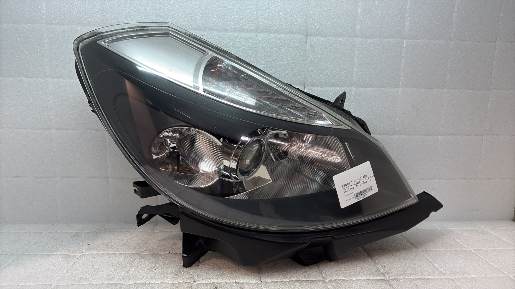 Optique avant principal droit (feux)(phare) renault clio 3 phase 2