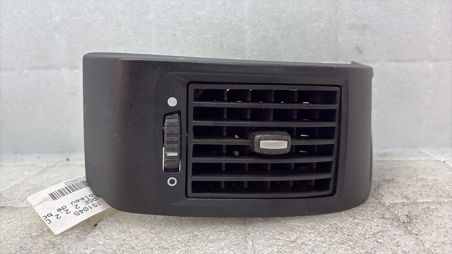 Aerateur tableau de bord avant droit citroen jumper 3 phase 2