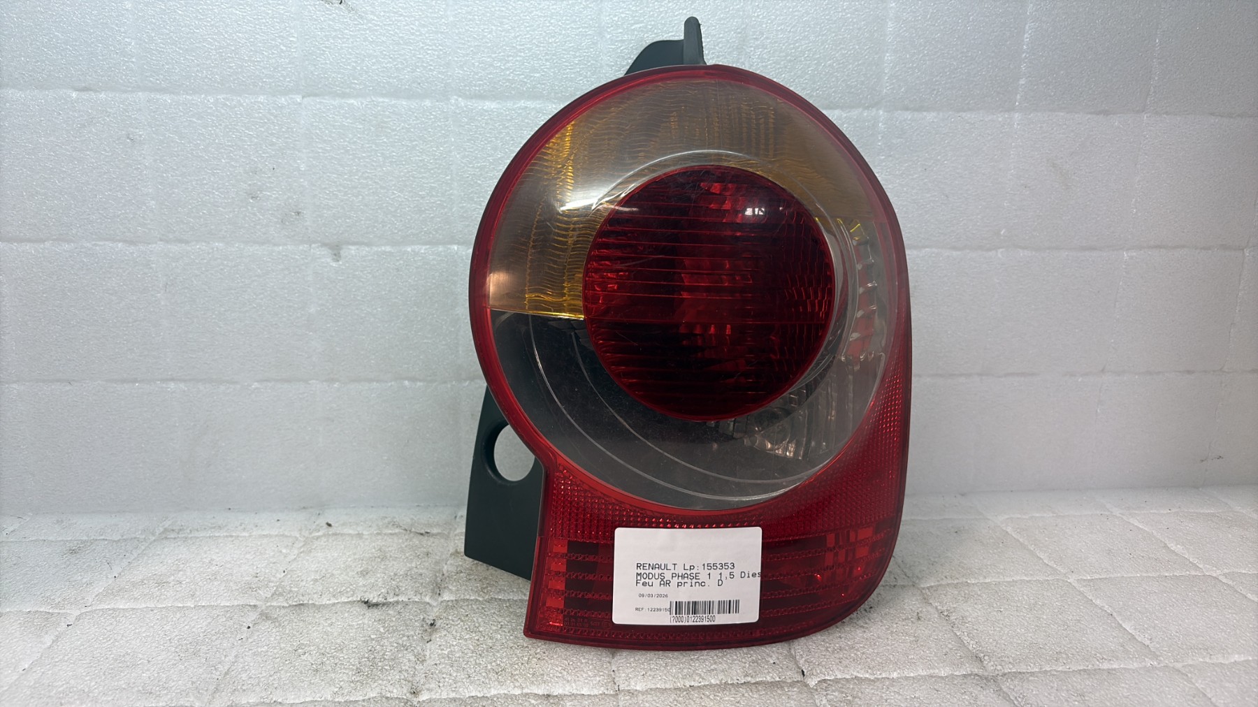 Feu arriere principal droit (feux) renault modus phase 1