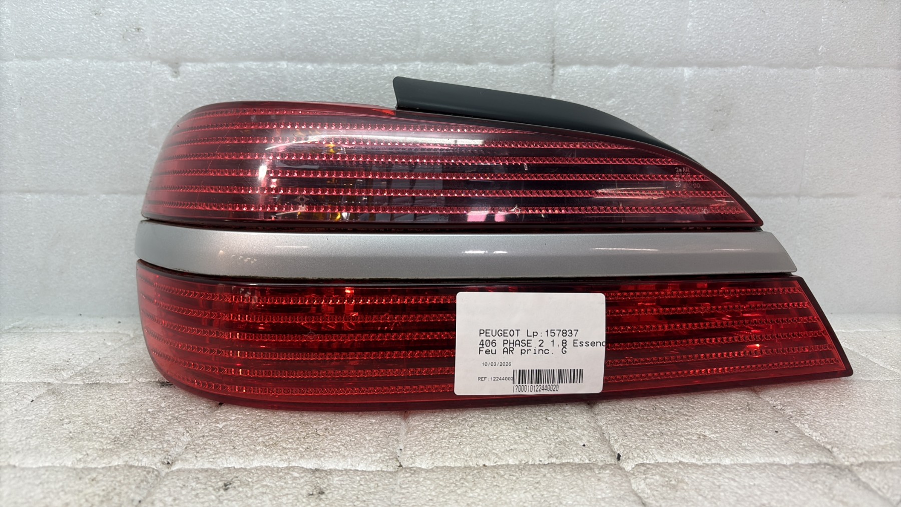 Feu arriere principal gauche (feux) peugeot 406 phase 2