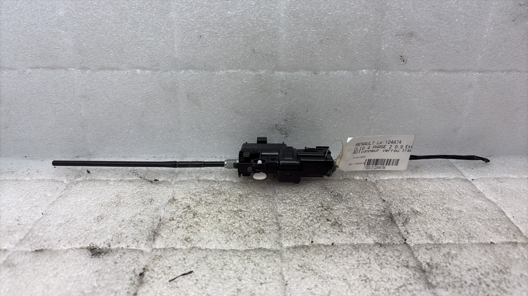 Actionneur verrou trappe d'essence renault clio 4 phase 2
